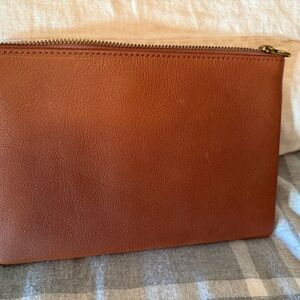 Men's Brown Leather Pouch